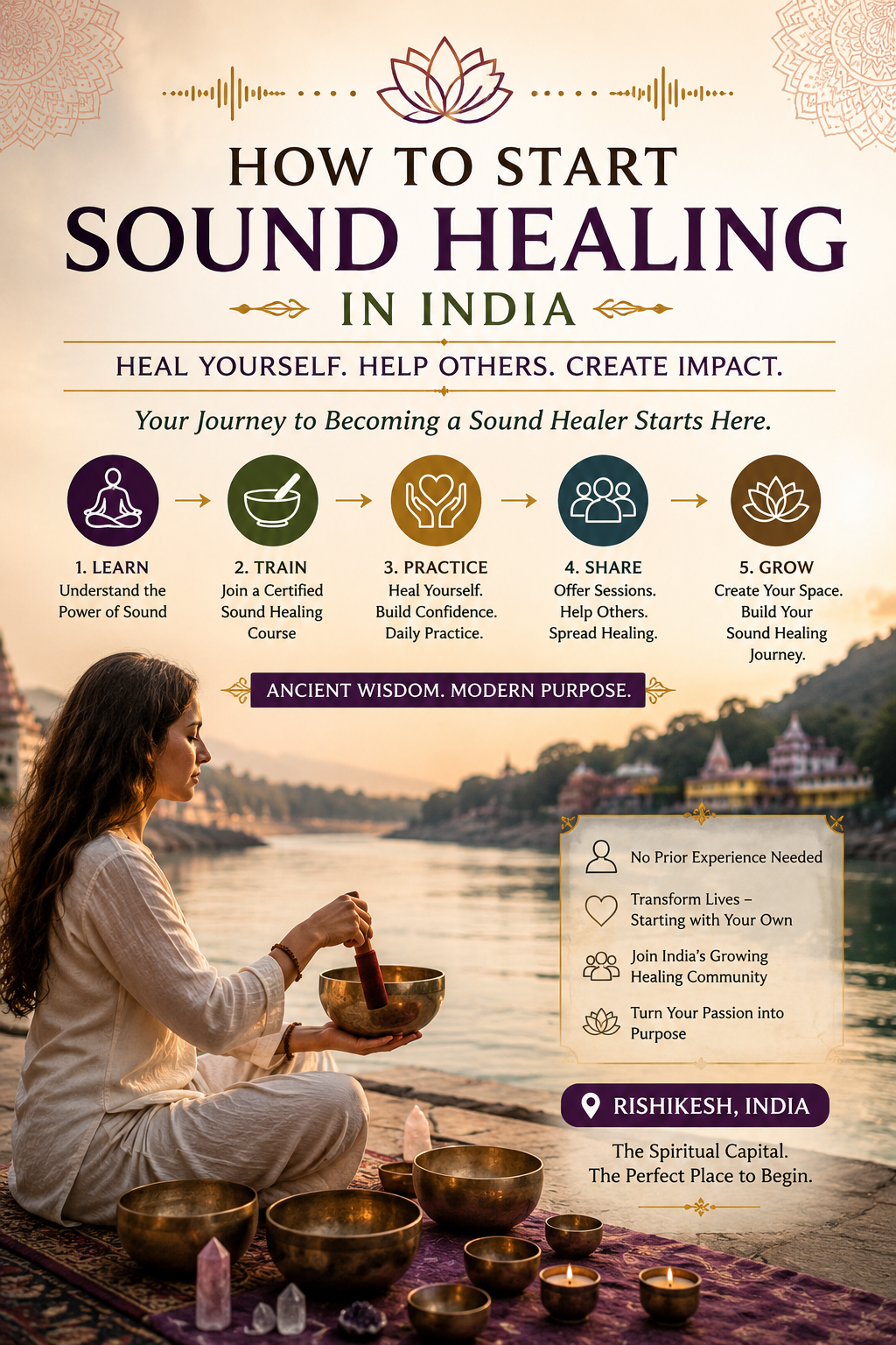 How to Start Sound Healing In India