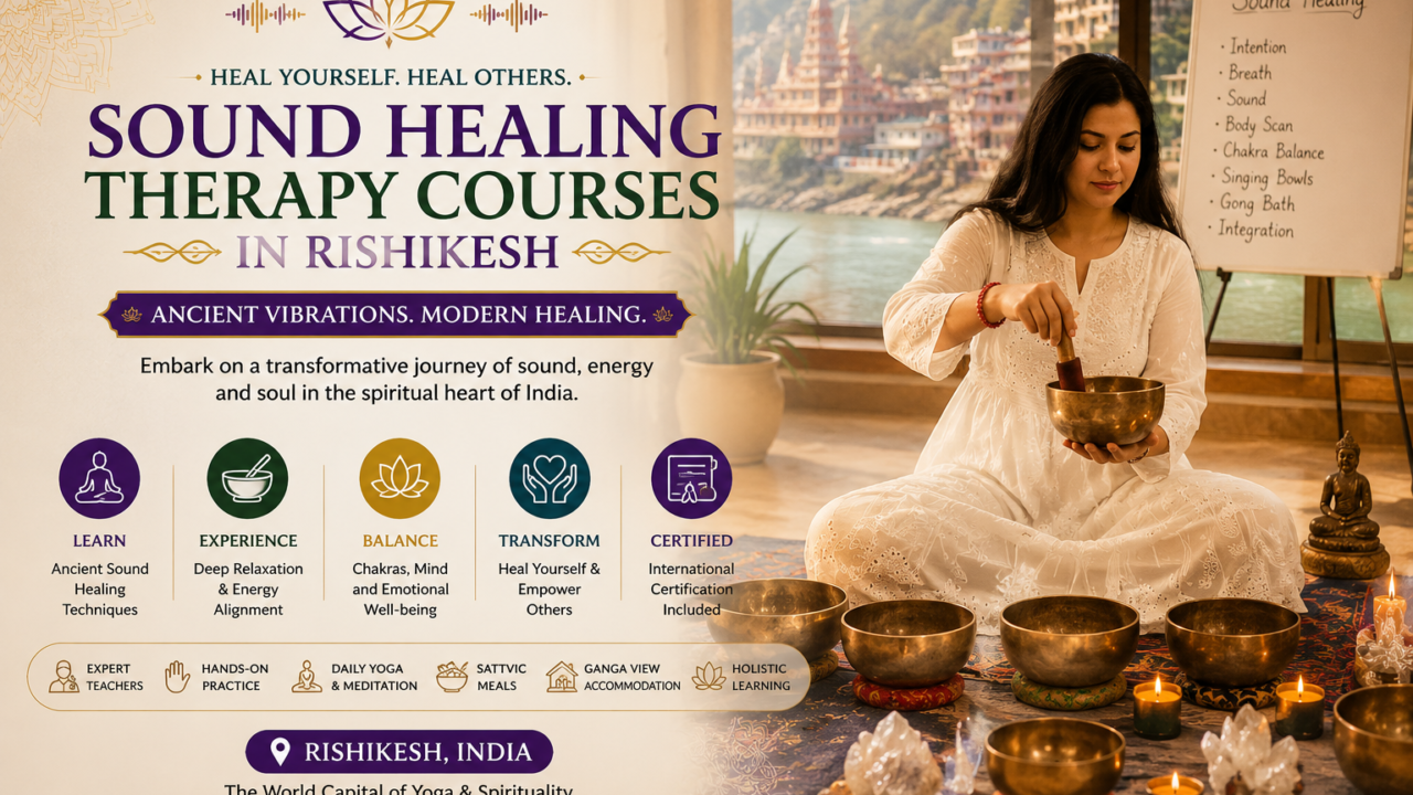 The Ultimate Guide to Sound Healing Therapy Courses in Rishikesh