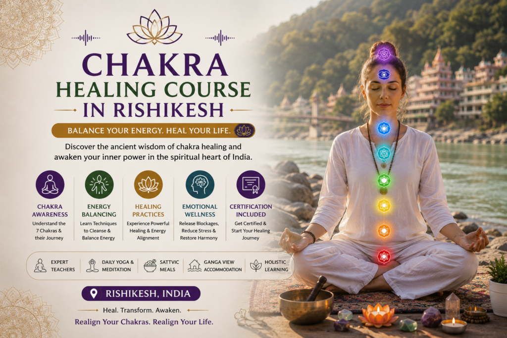 Chakra Healing Course in Rishikesh