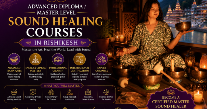 Advanced Diploma / Master Level Sound Healing Courses In Rishikesh